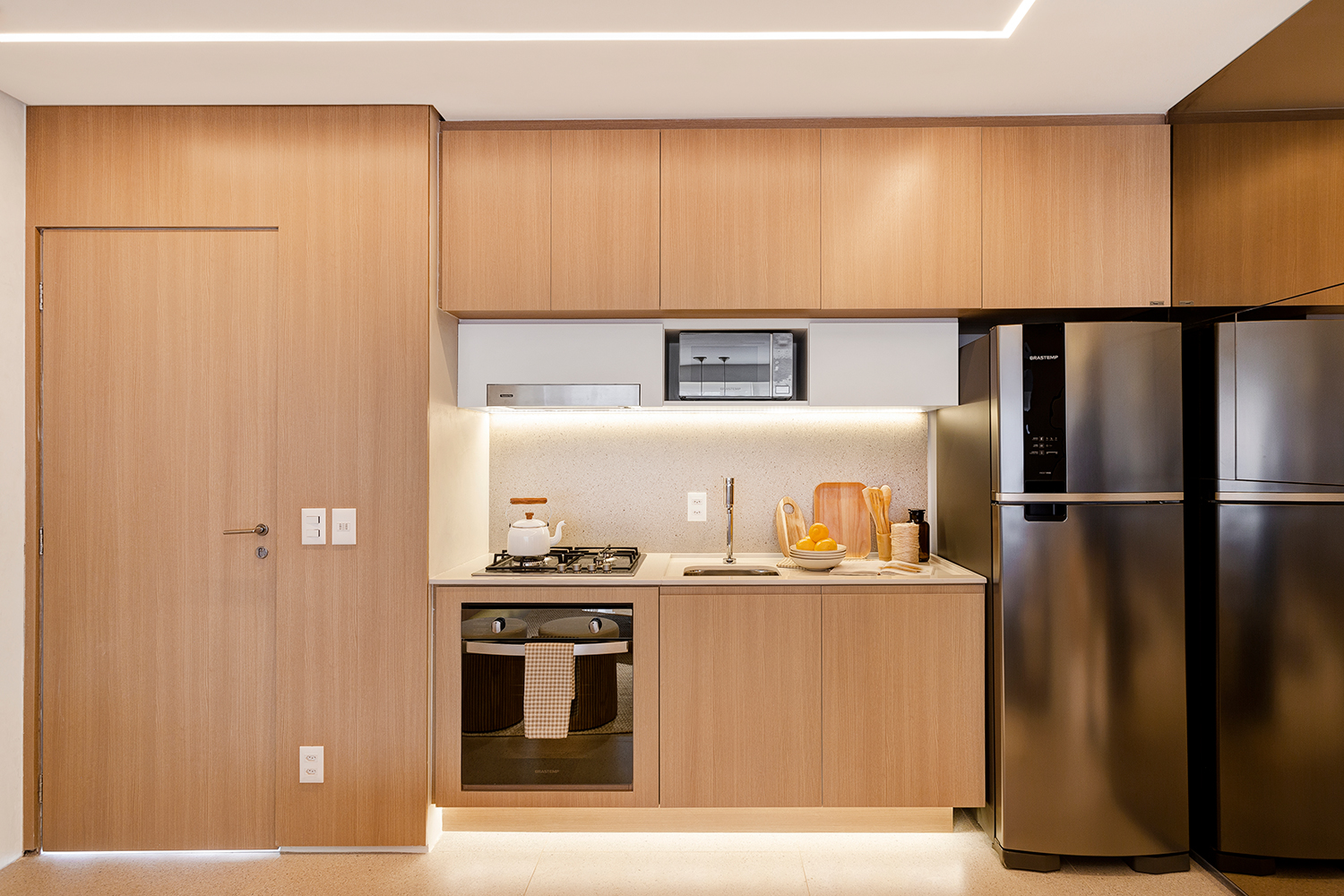 Cozinha - Apartamento Decorado 66m²